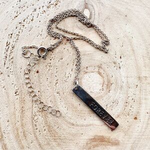 Forever Tag Necklace